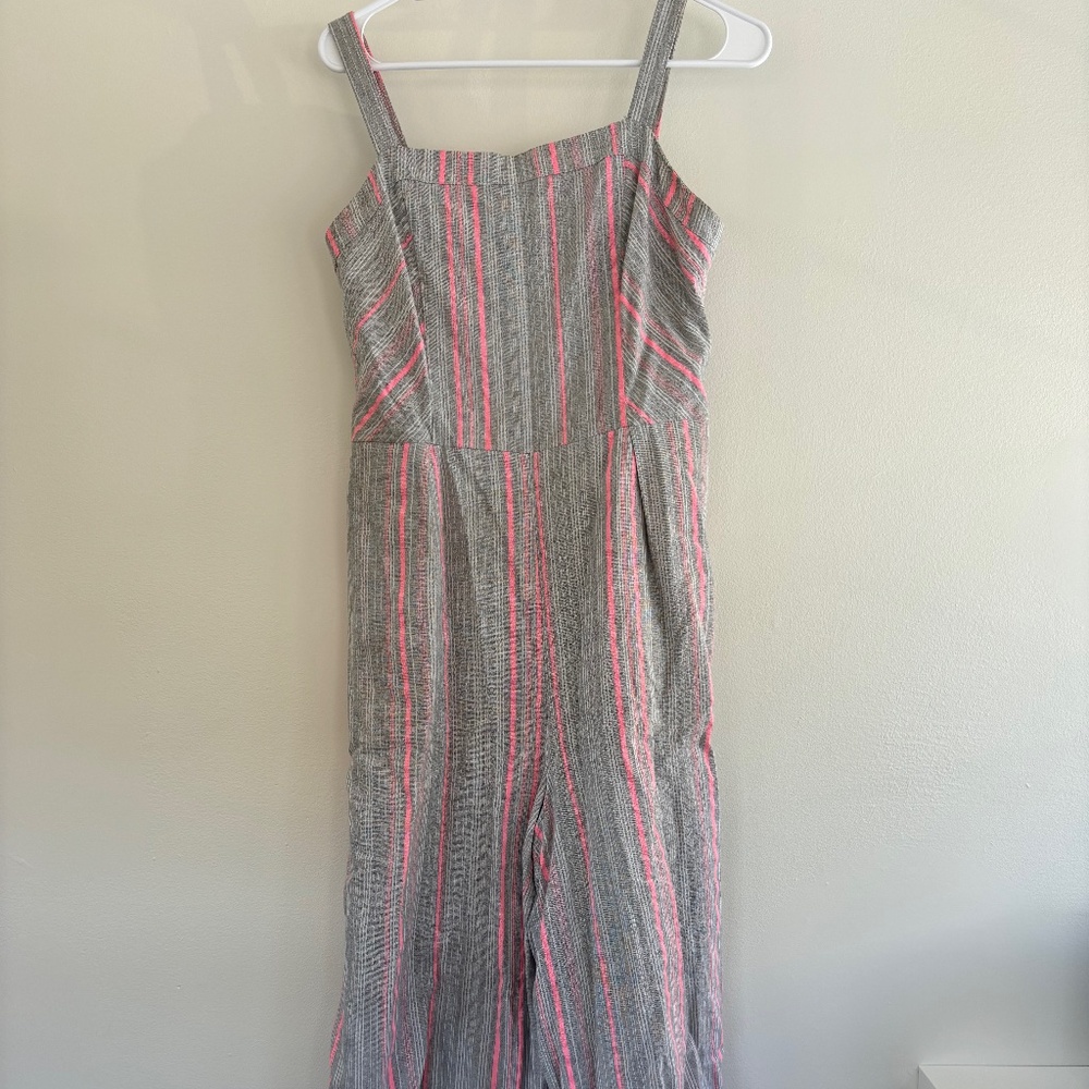 Grey and Pick Linen Jumpsuit